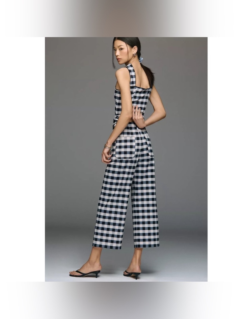 Anthropologie Gingham Maeve Colette Pants